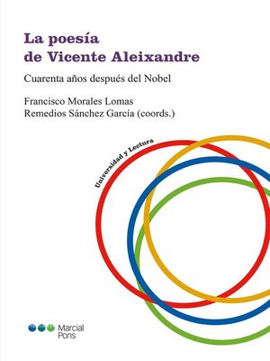 cover image of La poesía de Vicente Aleixandre